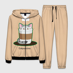 Костюм мужской Catpuccino, цвет: 3D-черный