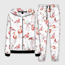 Костюм мужской Действия фламинго, цвет: 3D-черный