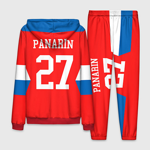 Мужской костюм Сборная РФ: #27 PANARIN / 3D-Красный – фото 2