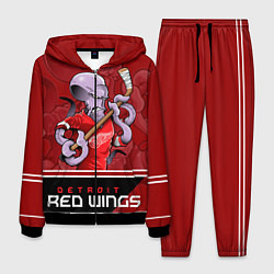 Костюм мужской Detroit Red Wings, цвет: 3D-черный