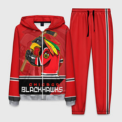 Костюм мужской Chicago Blackhawks, цвет: 3D-меланж