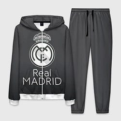 Костюм мужской Real Madrid, цвет: 3D-белый