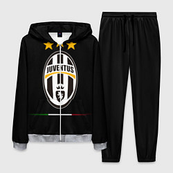 Костюм мужской Juventus: 3 stars цвета 3D-меланж — фото 1