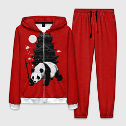 Костюм мужской Panda Warrior, цвет: 3D-белый