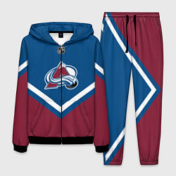 Костюм мужской NHL: Colorado Avalanche, цвет: 3D-черный