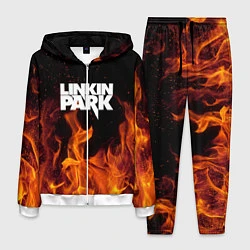 Костюм мужской Linkin Park: Hell Flame, цвет: 3D-белый