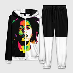 Костюм мужской Bob Marley: Colors, цвет: 3D-белый