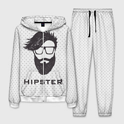 Костюм мужской Hipster, цвет: 3D-белый