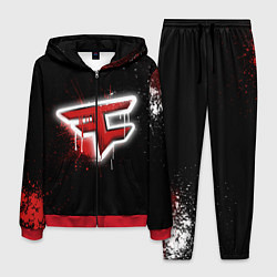 Костюм мужской FaZe Clan: Black collection, цвет: 3D-красный