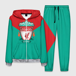 Костюм мужской Liverpool: Green style, цвет: 3D-меланж