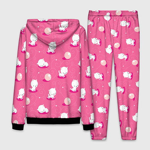 Мужской костюм Милые котики / 3D-Черный – фото 2