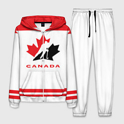 Костюм мужской Canada Team, цвет: 3D-белый