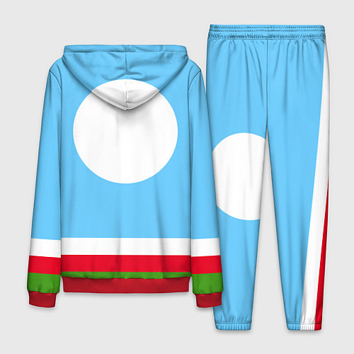 Мужской костюм Республика Саха / 3D-Красный – фото 2