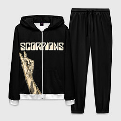 Костюм мужской Scorpions Rock, цвет: 3D-белый