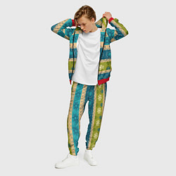 Костюм мужской Индийский узор, цвет: 3D-красный — фото 2