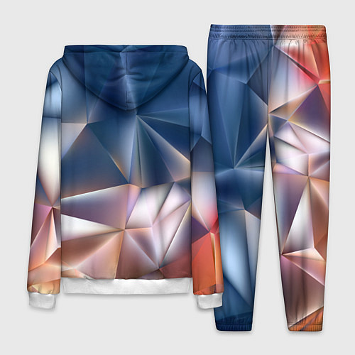 Мужской костюм Abstract / 3D-Белый – фото 2