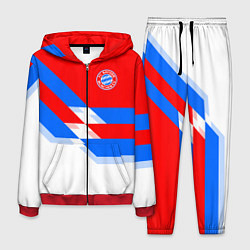 Костюм мужской Bayern FC: White style, цвет: 3D-красный