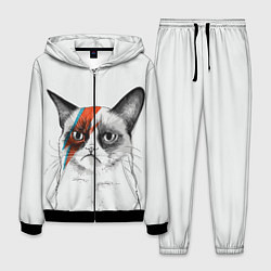 Костюм мужской David Bowie: Grumpy cat, цвет: 3D-черный