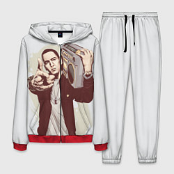 Костюм мужской Eminem: Street Music, цвет: 3D-красный