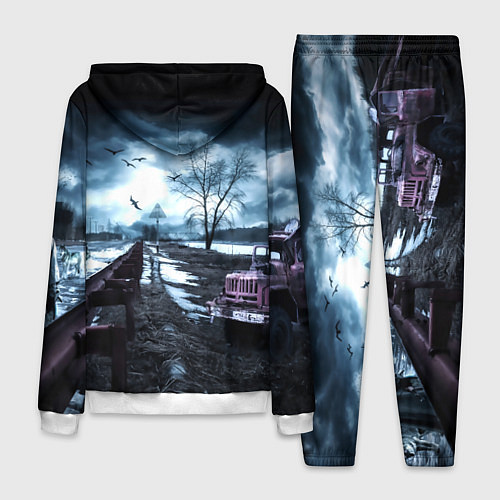 Мужской костюм S.T.A.L.K.E.R: Денис / 3D-Белый – фото 2