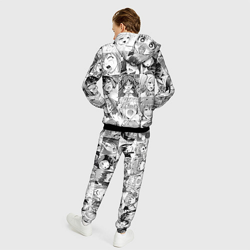 Мужской костюм Японская анимация компиляция / 3D-Черный – фото 4