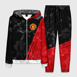 Костюм мужской FC Manchester United: Abstract, цвет: 3D-белый