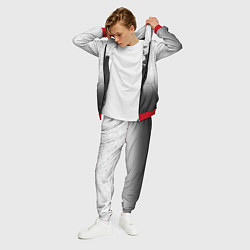 Костюм мужской Хаски: Геометрия, цвет: 3D-красный — фото 2