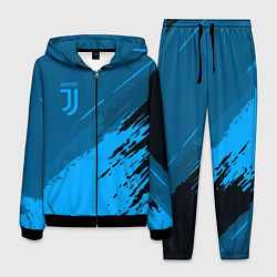 Костюм мужской FC Juventus: Blue Original, цвет: 3D-черный