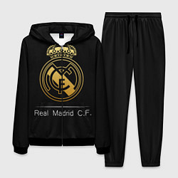 Костюм мужской FC Real Madrid: Gold Edition, цвет: 3D-черный