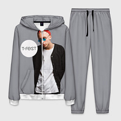 Костюм мужской T-Fest: Grey Style, цвет: 3D-белый