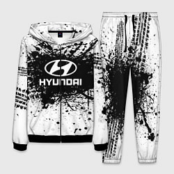 Костюм мужской Hyundai: Black Spray цвета 3D-черный — фото 1