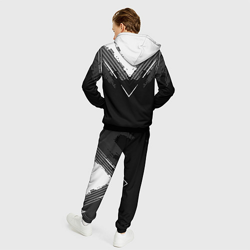 Мужской костюм FC Real Madrid: Black Style / 3D-Черный – фото 4