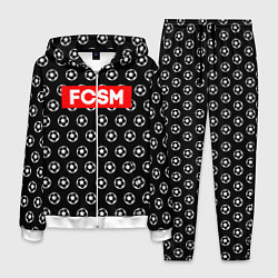 Костюм мужской FCSM Supreme, цвет: 3D-белый