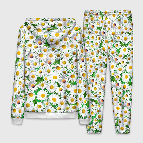 Мужской костюм Полевые ромашки / 3D-Белый – фото 2