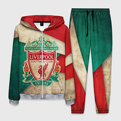 Костюм мужской FC Liverpool: Old Style, цвет: 3D-меланж