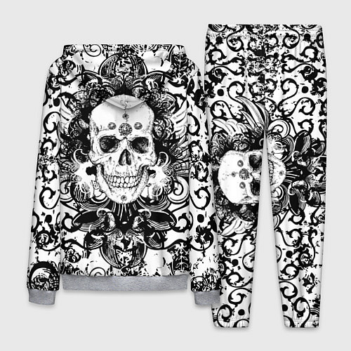 Мужской костюм Grunge Skull / 3D-Меланж – фото 2