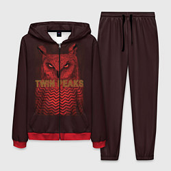 Костюм мужской Twin Peaks: Red Owl, цвет: 3D-красный
