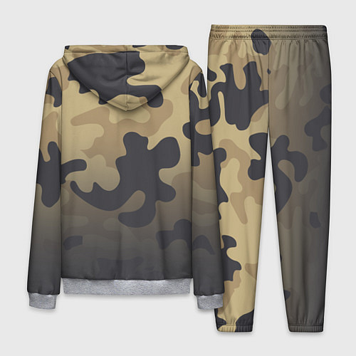 Мужской костюм Camouflage Khaki / 3D-Меланж – фото 2