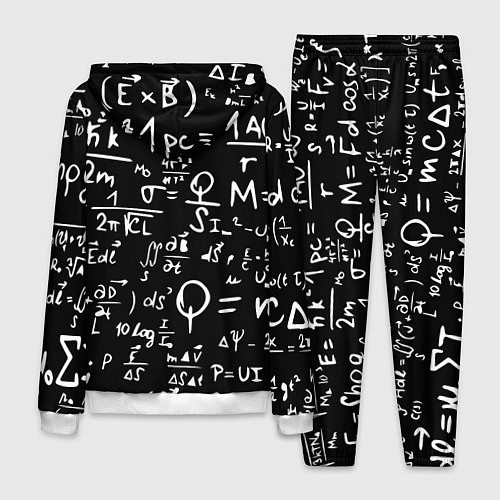 Мужской костюм E=mc2: Black Style / 3D-Белый – фото 2