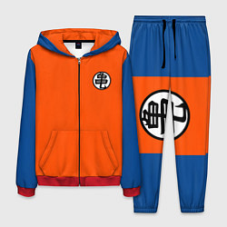 Костюм мужской DBZ: Kame Senin Kanji Emblem, цвет: 3D-красный