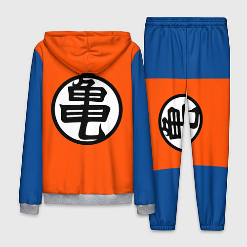 Мужской костюм DBZ: Kame Senin Kanji Emblem / 3D-Меланж – фото 2