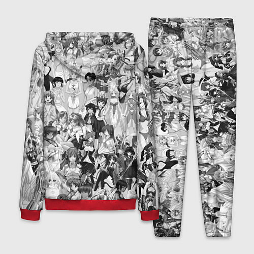 Мужской костюм SENPAI Stories / 3D-Красный – фото 2