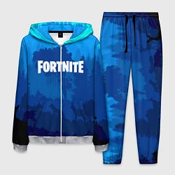 Костюм мужской Fortnite: Blue Forest, цвет: 3D-меланж