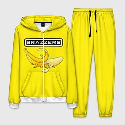 Костюм мужской Brazzers: Yellow Banana, цвет: 3D-белый