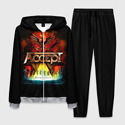 Костюм мужской Accept: Flame Eagle, цвет: 3D-меланж