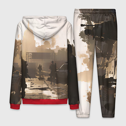 Мужской костюм Tom Clancy's The Division / 3D-Красный – фото 2