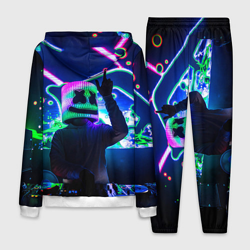 Мужской костюм Marshmello: Neon DJ / 3D-Белый – фото 2