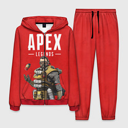 Костюм мужской Apex Legends: Red Caustic, цвет: 3D-красный