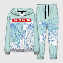 Костюм мужской Billie Eilish Music, цвет: 3D-меланж