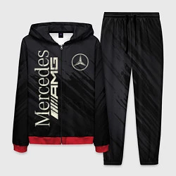 Костюм мужской Mercedes AMG: Black Edition, цвет: 3D-красный
